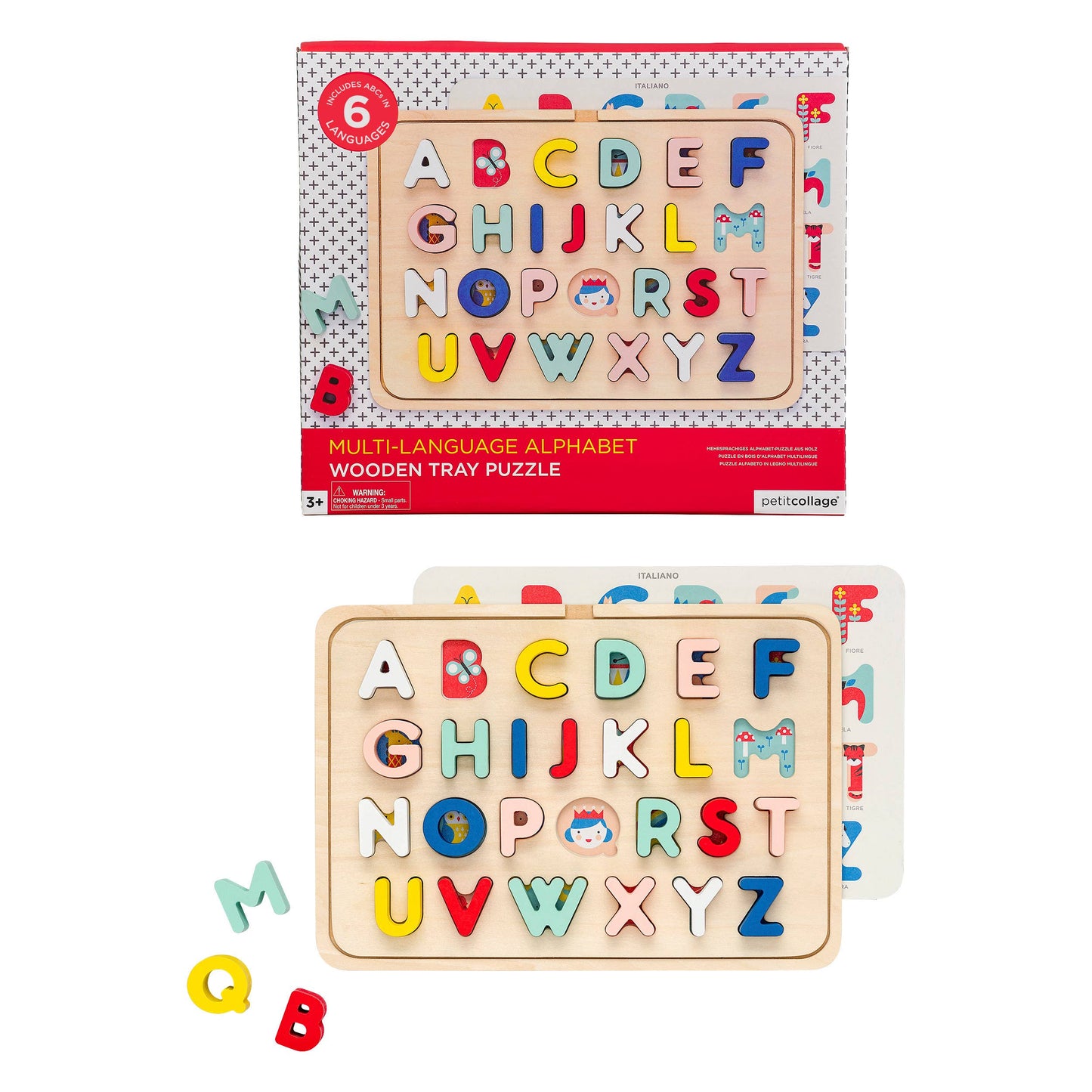 Multilingual Alphabet Puzzle