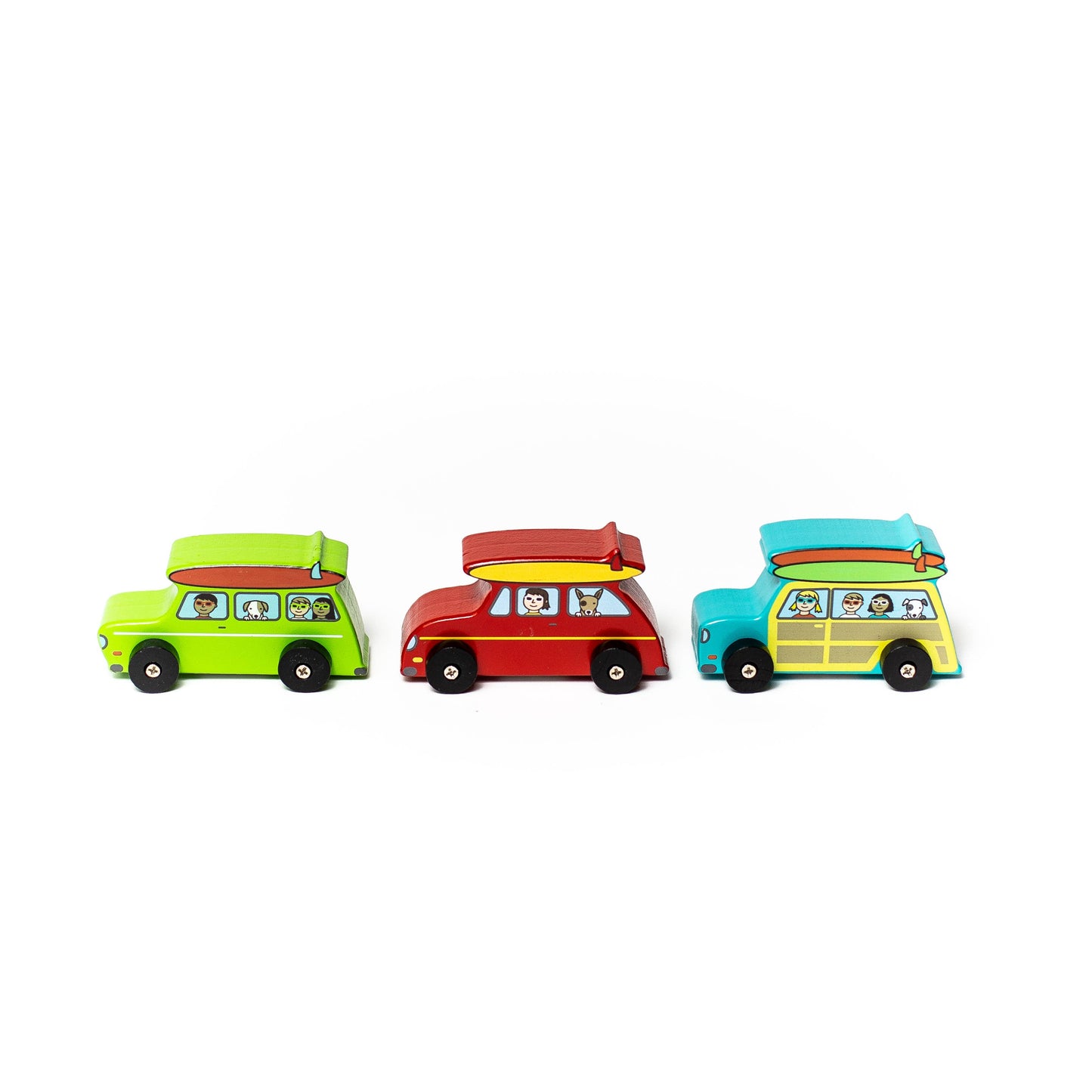 Pull Back Surfer Van
