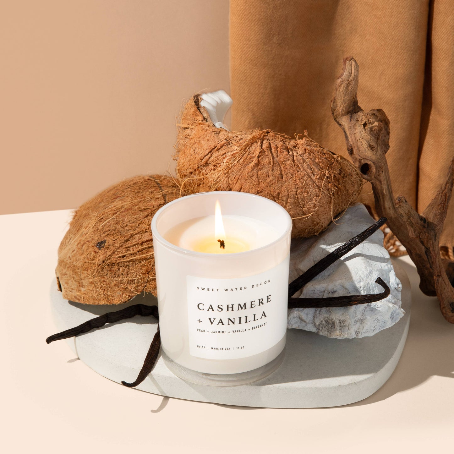 Cashmere + Vanilla Soy Candle
