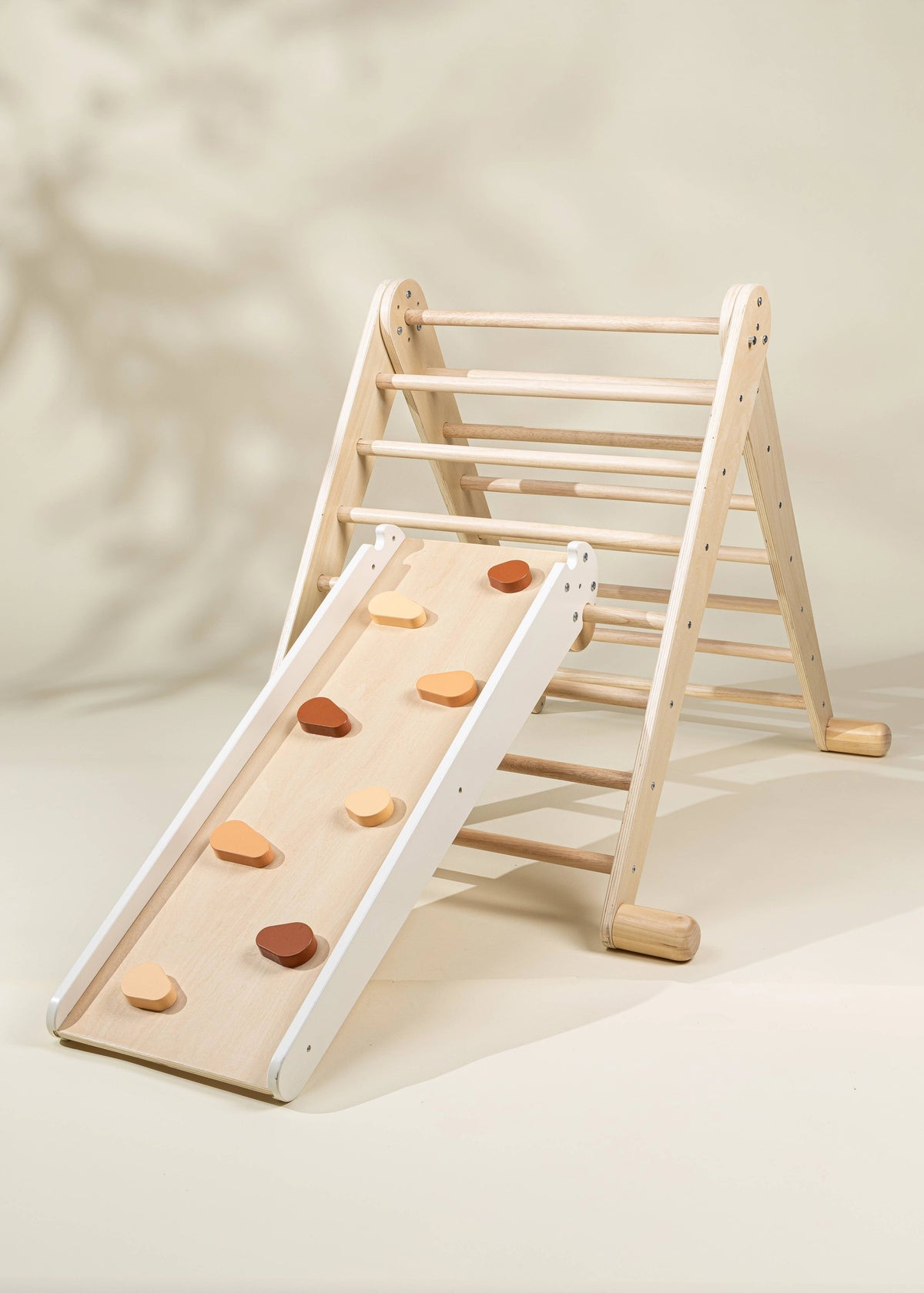 Montessori 2-in-1 Grip Climber Board & Slide