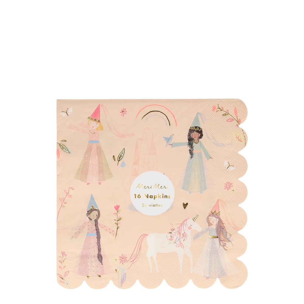 Meri Meri-Magic Princess Large Napkins