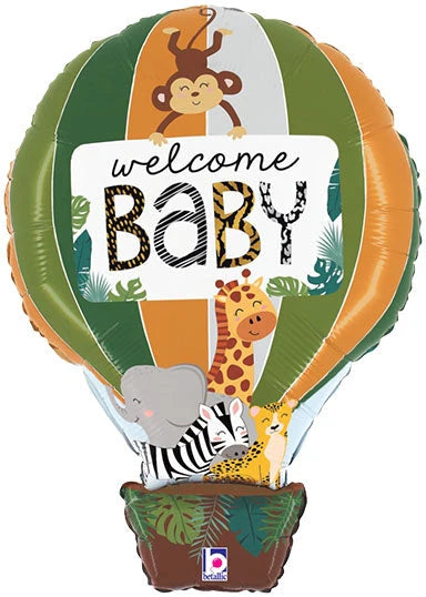Welcome Baby Jungle Animals - 24"