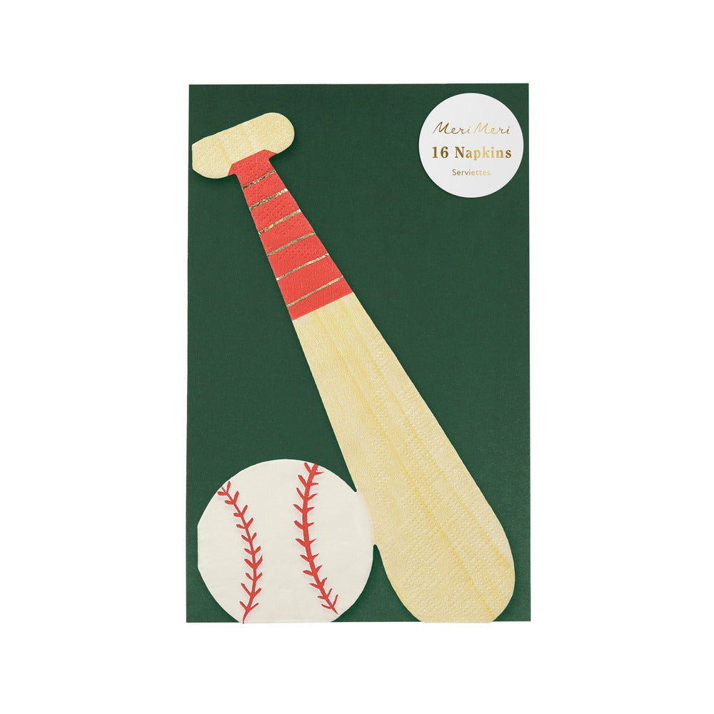 Meri Meri-Baseball Napkins