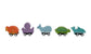 Pull Back Ocean Creatures Refill - Set of 20