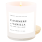 Cashmere + Vanilla Soy Candle
