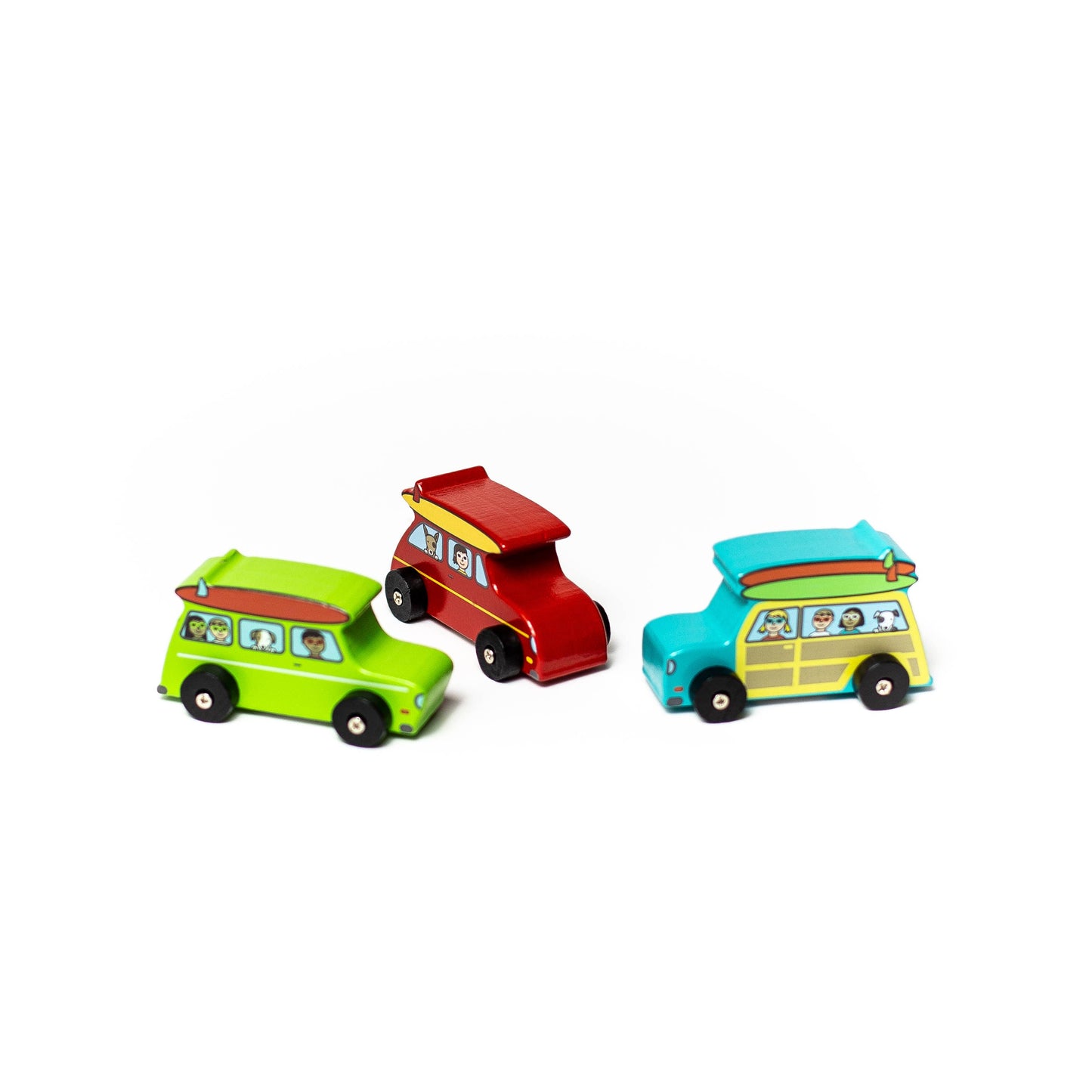 Pull Back Surfer Van