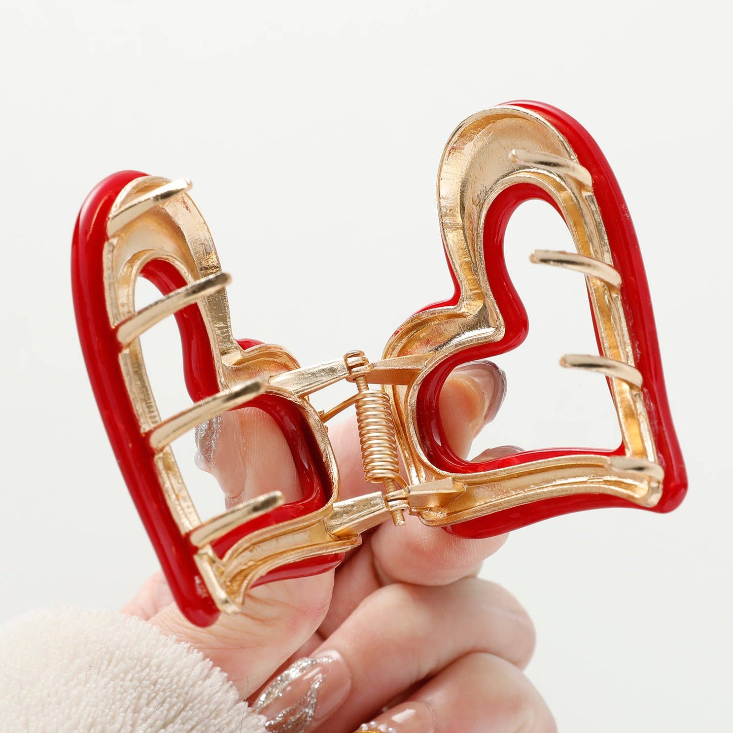 Heart Claw Clip