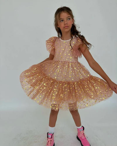 Dusty Rose + Goldie Star Dress