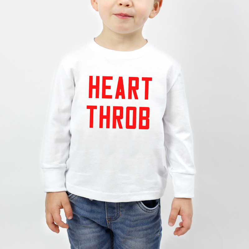 Heart Throb Shirt: Black