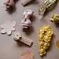 Crochet Flower Clips