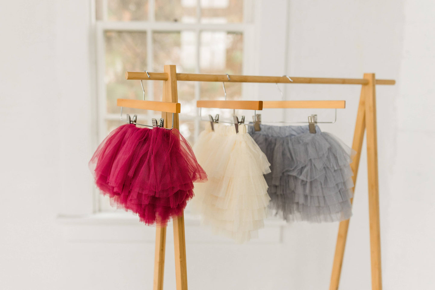 Full Layered wine Tutu, Full Tutu Skirt, Deep Red Tutu Skirt