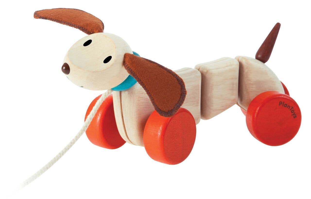 Happy Puppy Pull Along