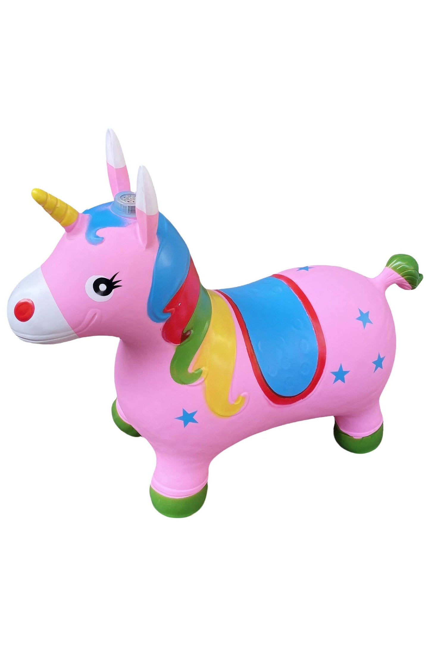 Kids Unicorn Inflatable Noise Making Hopper Toy