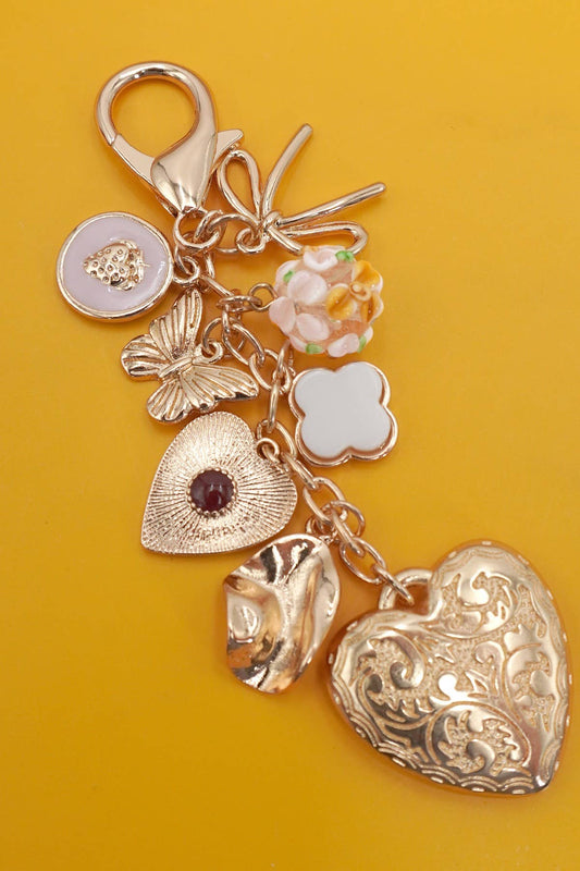 Gold Bag Charm