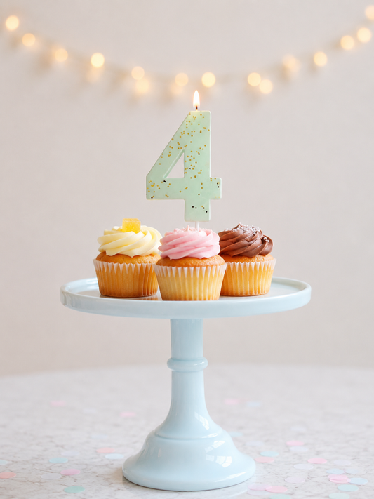 #4 Glitter Candle