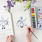 Watercolor Paint Gift Set