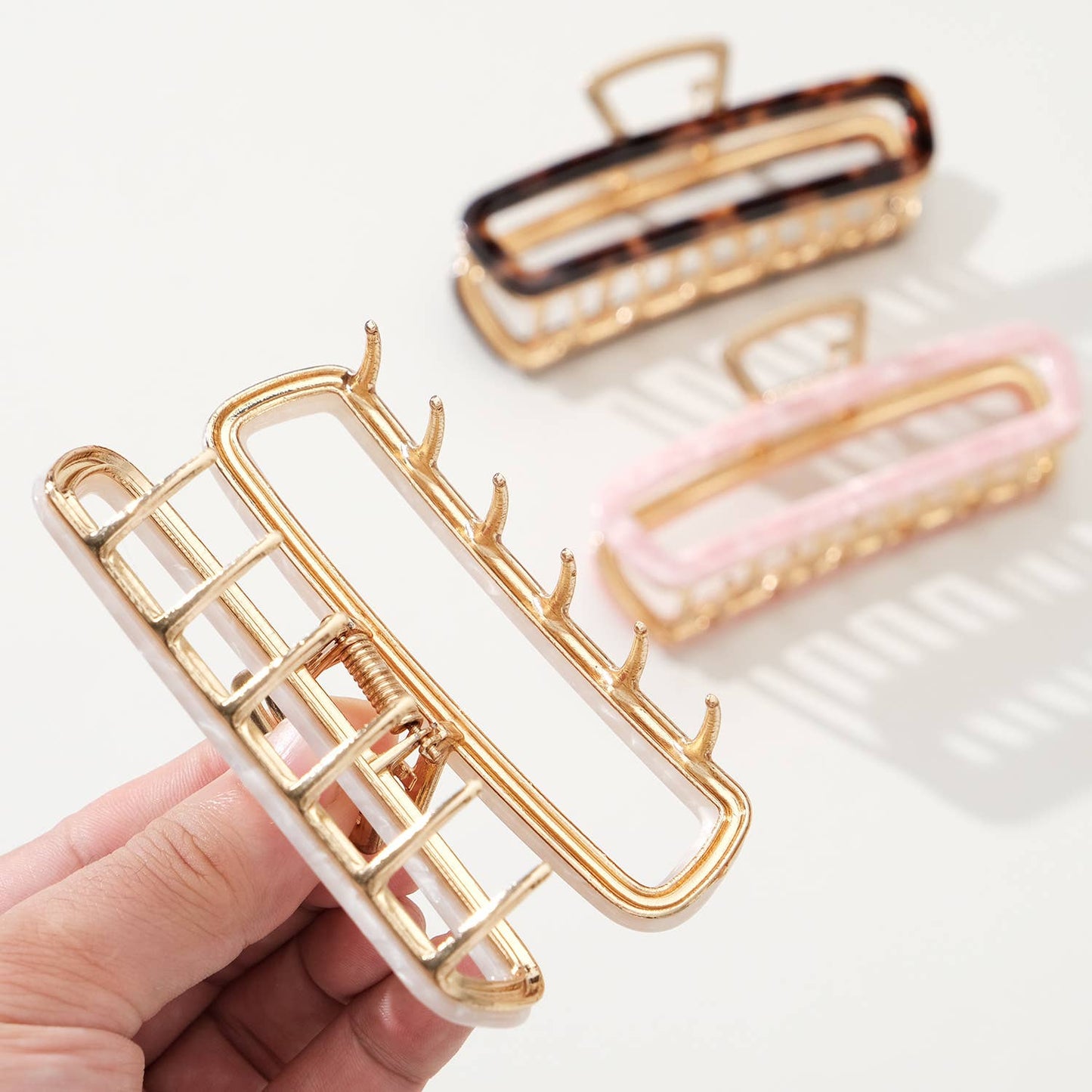 Rectangle Claw Clip