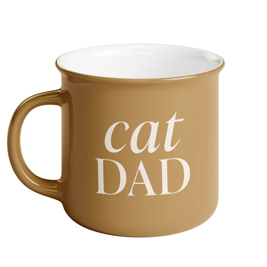 Cat Dad 11 oz Campfire Coffee Mug - Home Decor & Gifts