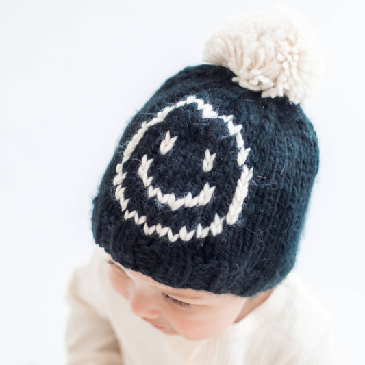 Happy Face Beanie Hat Baby & Kids