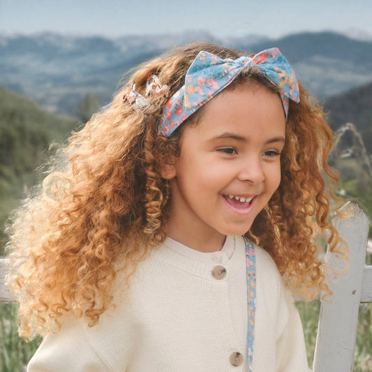 Floral Tie Headband