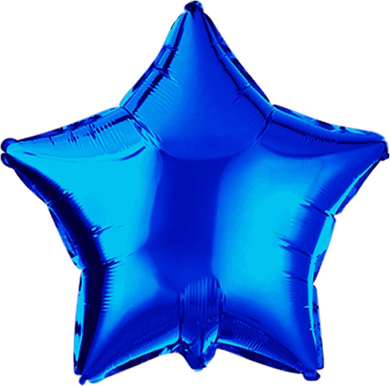 Helium Foil Balloon- 18" Navy Star