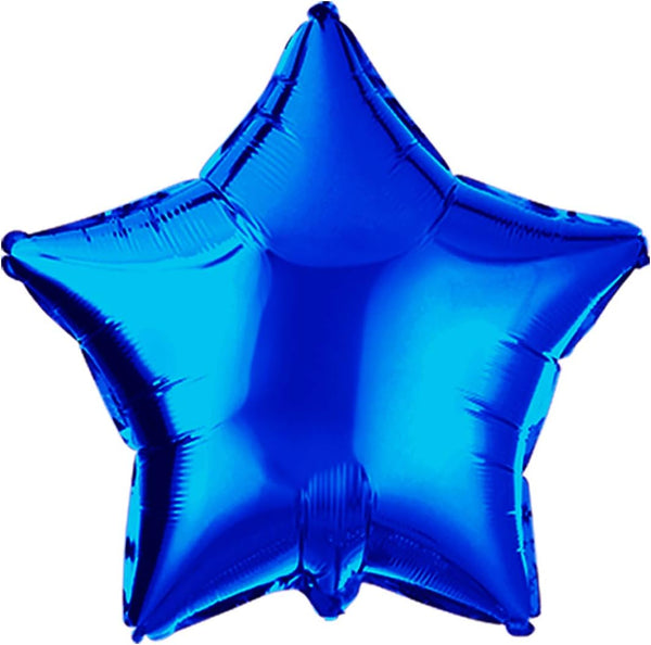 Navy Star Foil Balloon