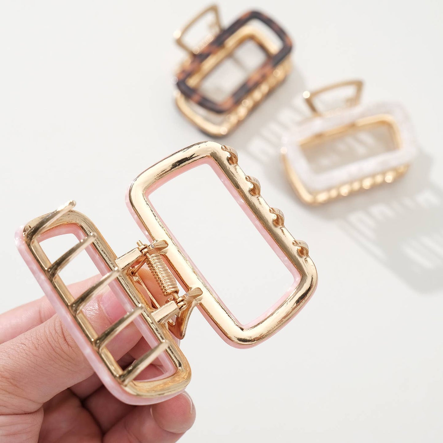 Rectangle Claw Clip