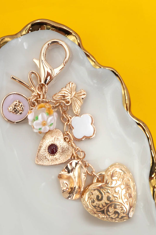 Gold Bag Charm