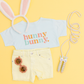 Hunny Bunny Toddler and Youth Easter Shirt: Ice Blue / 5T