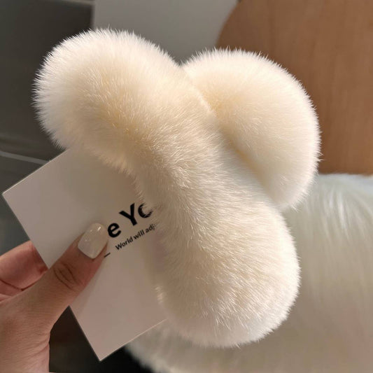 Fur Hair Clip