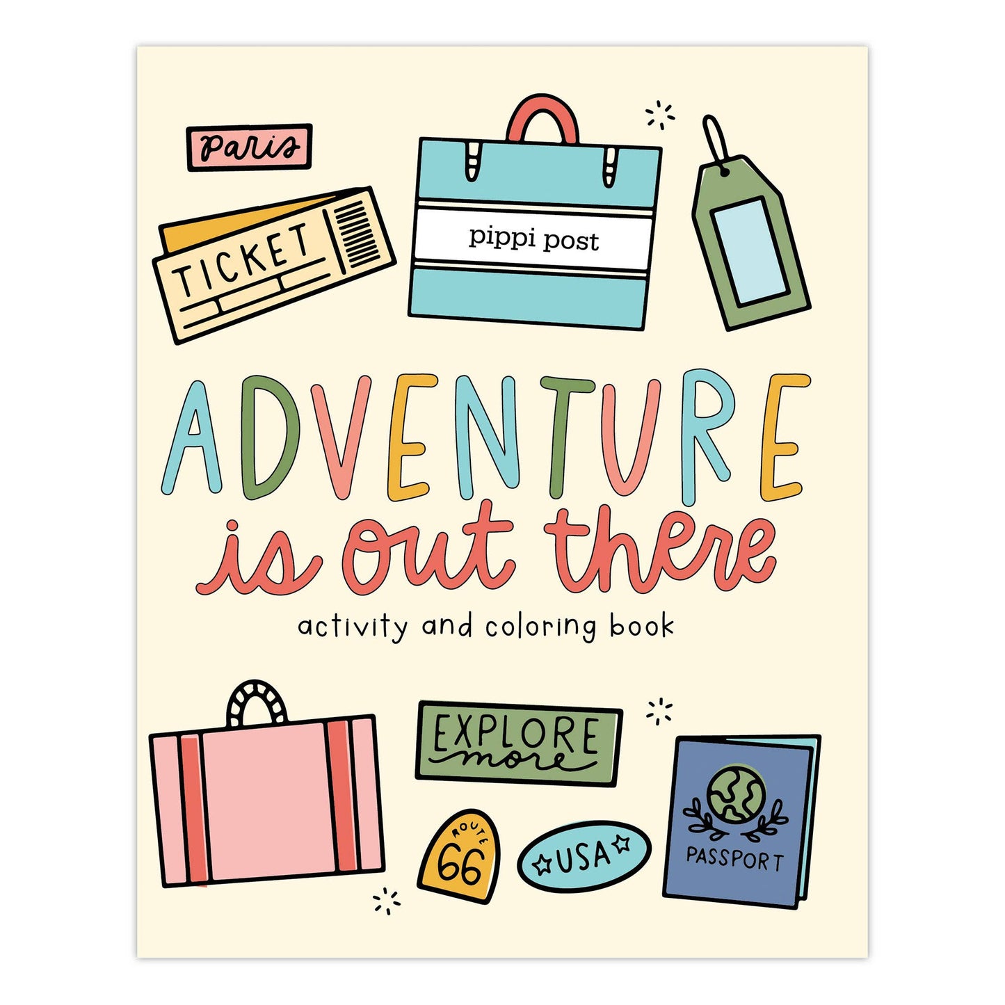 Adventure Activity Coloring Book