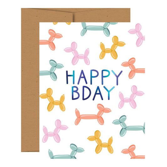 Balloon Animal Card