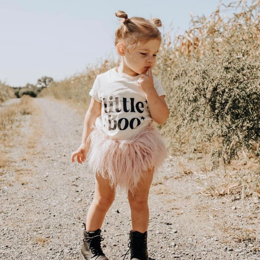 Little Boo Tee Natural