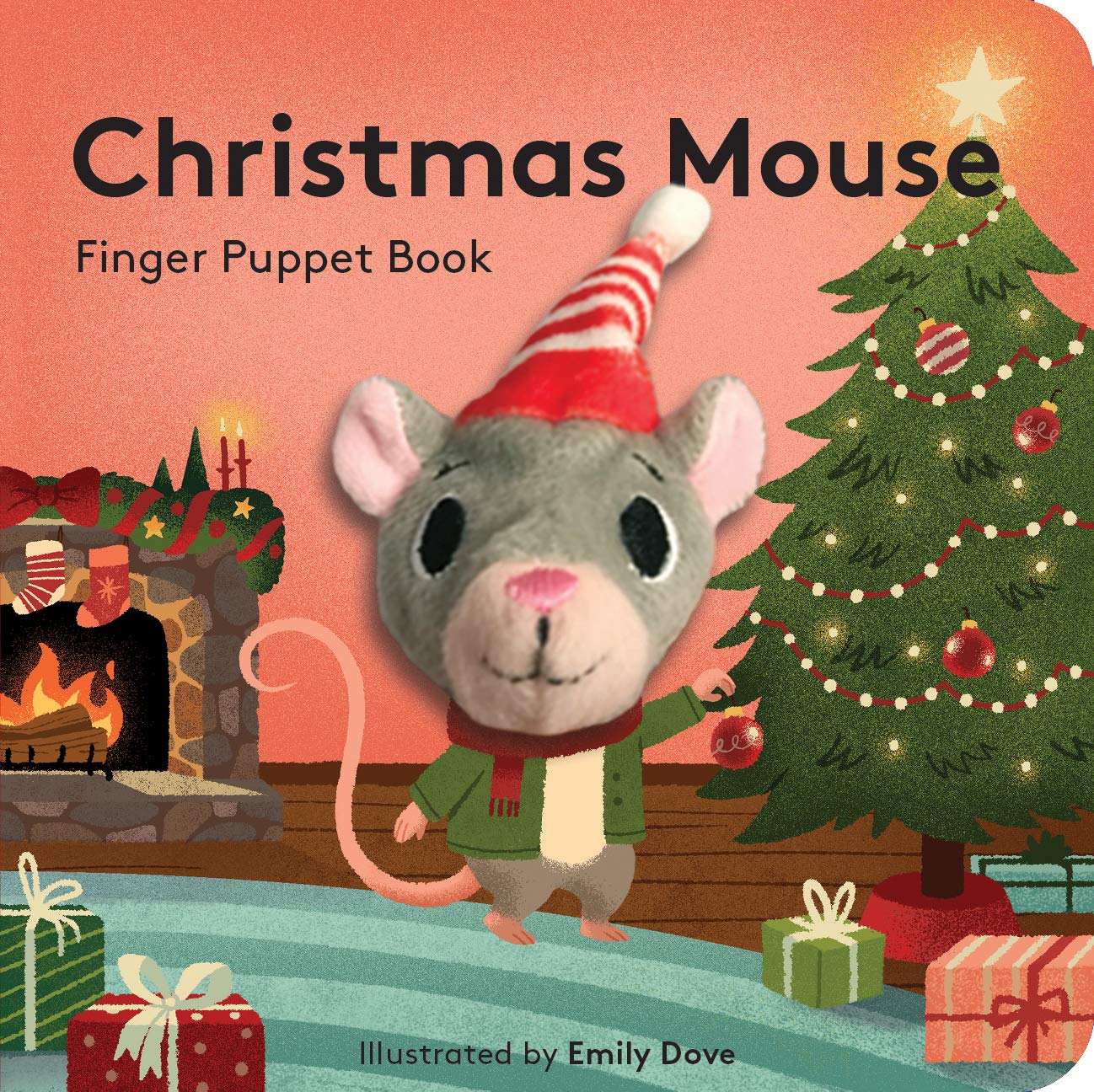 Christmas Mouse Finger Book