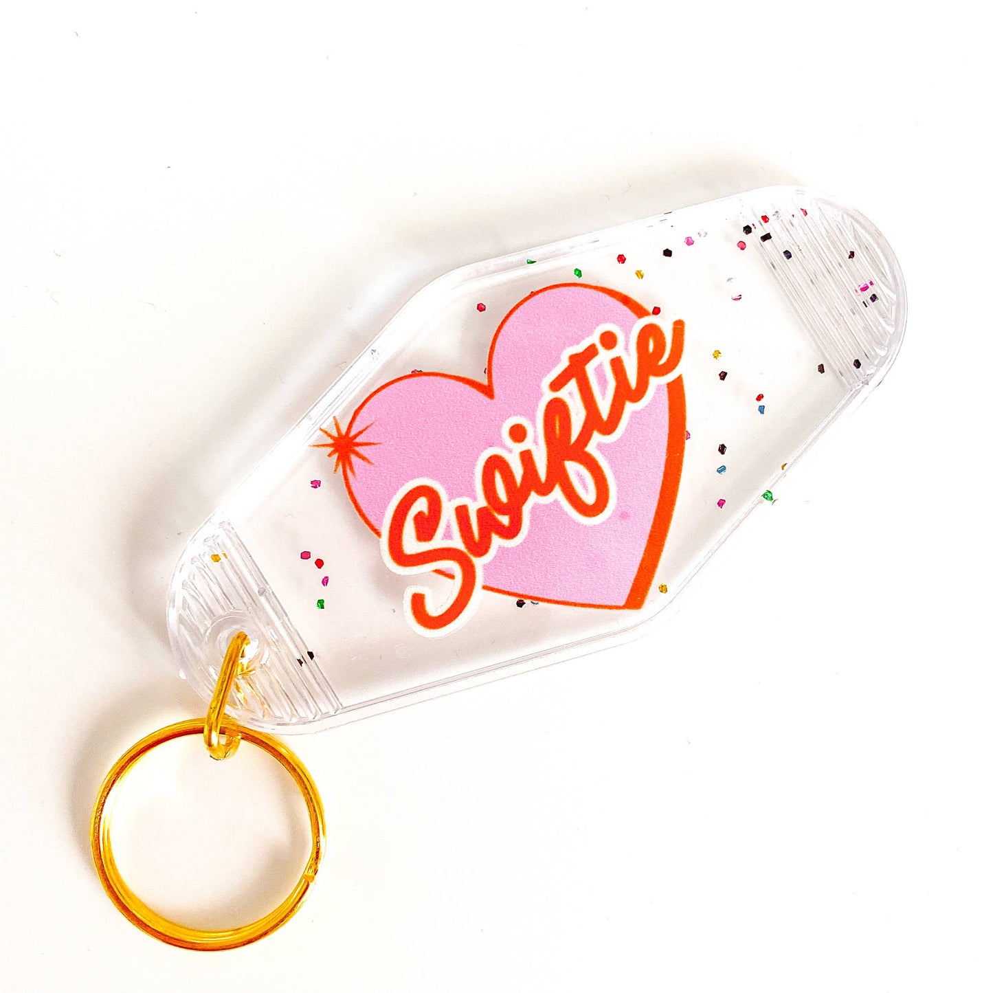 Swiftie Heart Keychain