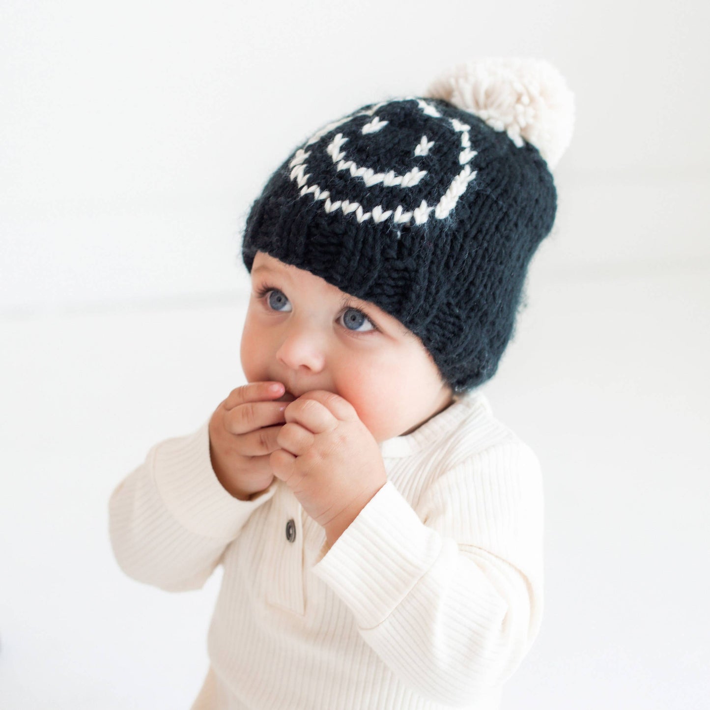 Happy Face Beanie Hat Baby & Kids