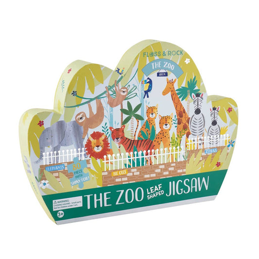 Jungle 80pc "Leaf" Jigsaw