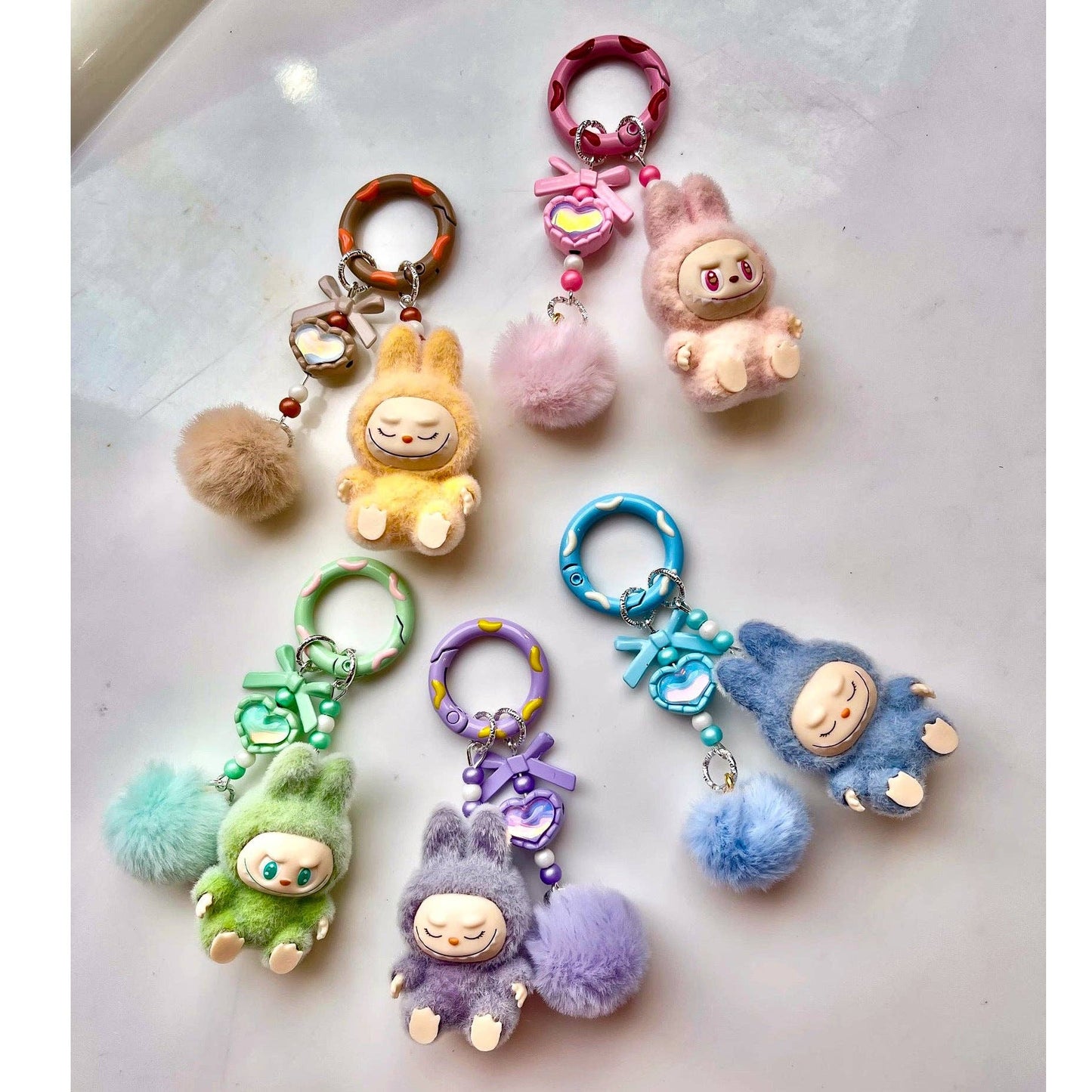 Mini Labubu Keychain