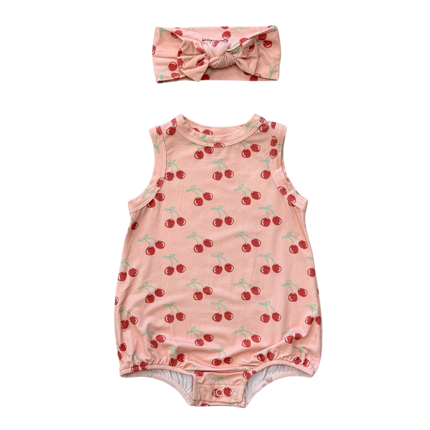 Cherries Bodysuit Set