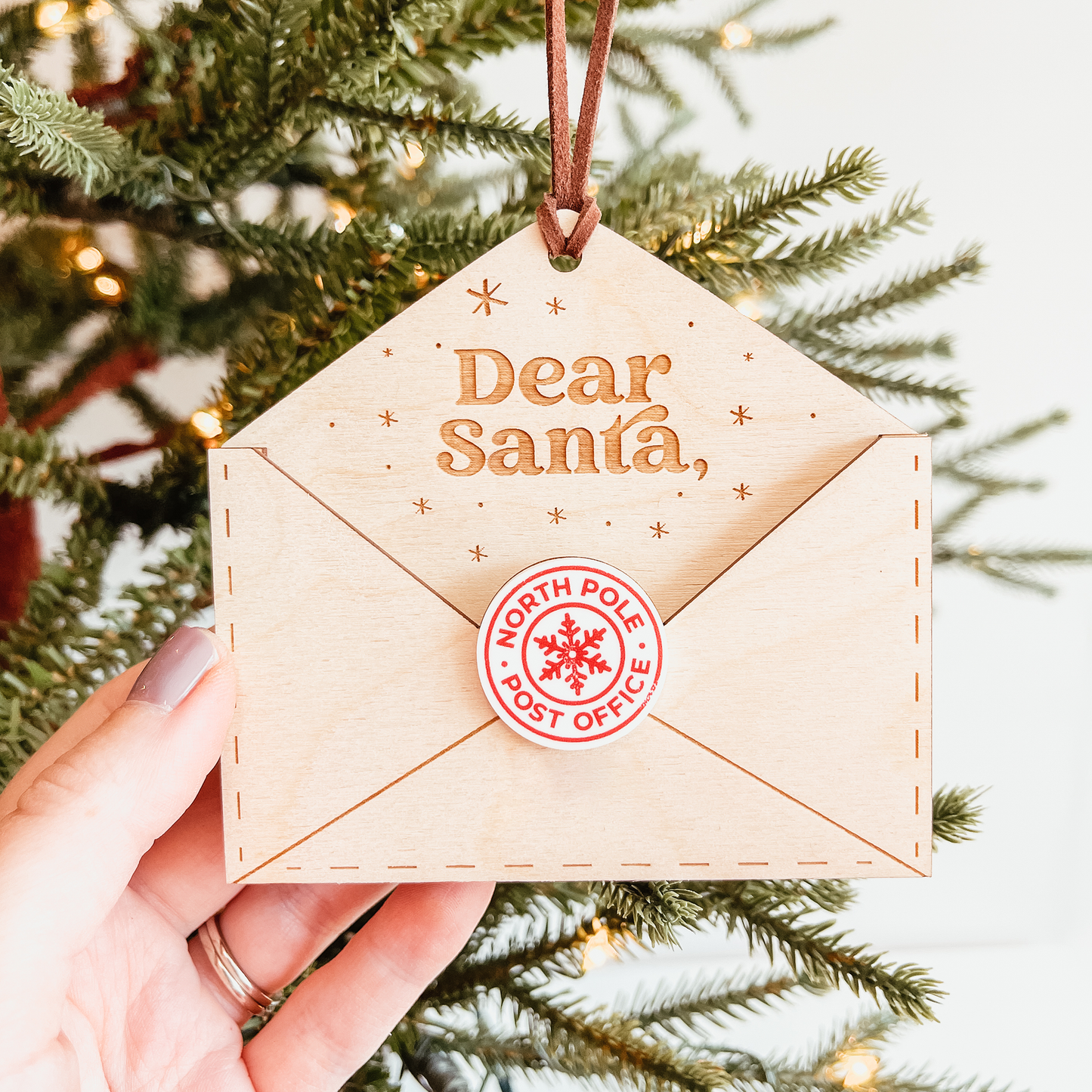 Dear Santa Christmas Ornament