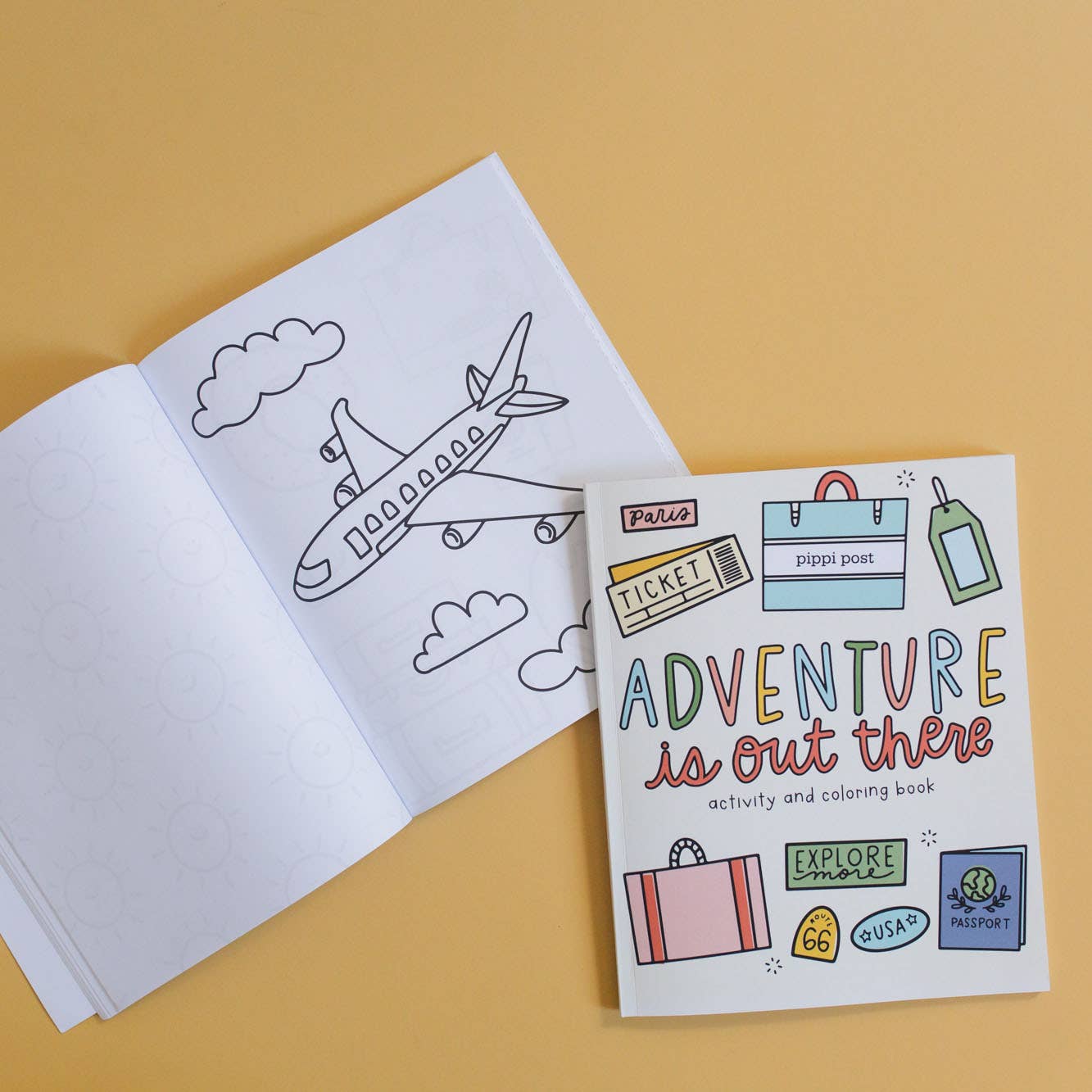 Adventure Activity Coloring Book