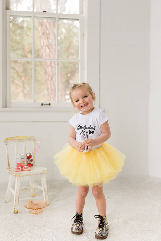 Layered Yellow Tutu