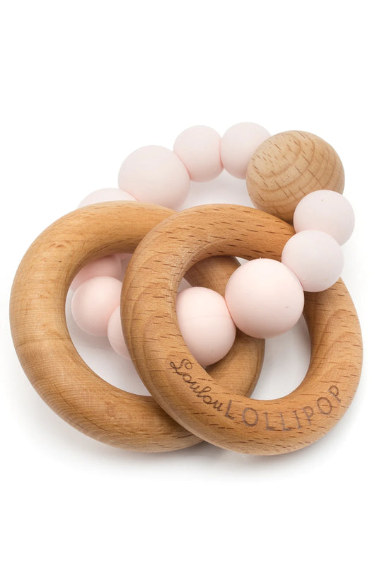 Pink teether