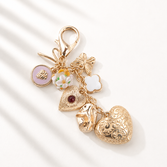 Gold Bag Charm