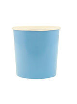 Cornflower blue cup