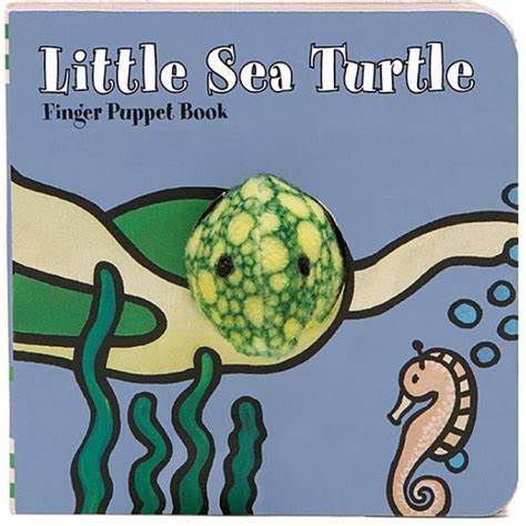 Little Sea Turtle Finger Book