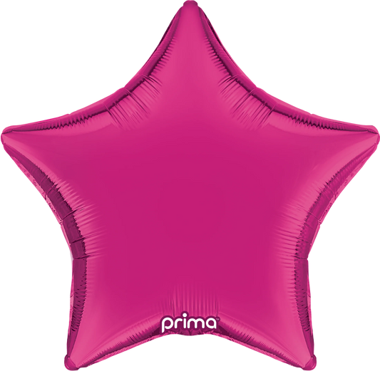 Hot Pink Star Balloon