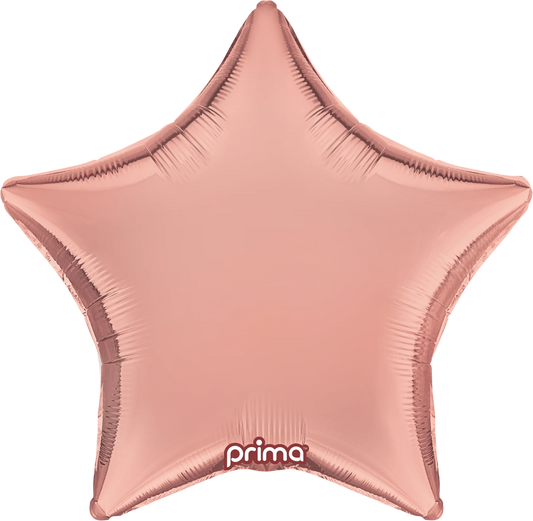 Rose Gold Pink Star Balloon