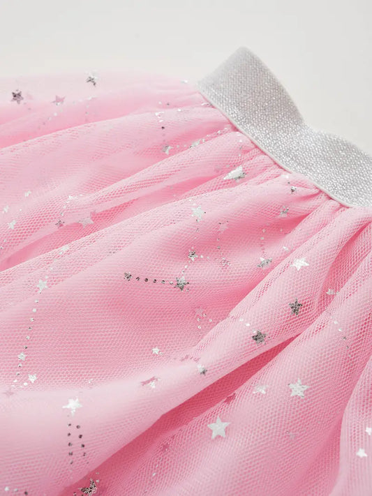 Pink Tutu/Silver Stars