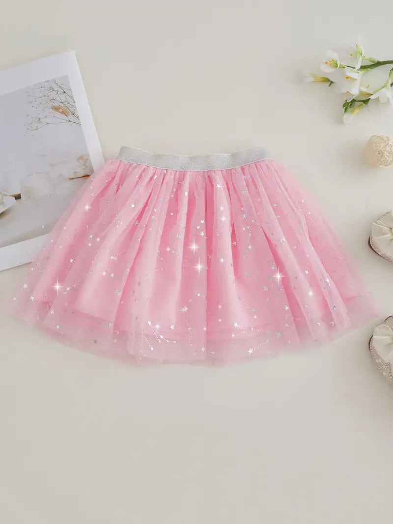 Pink Tutu/Silver Stars